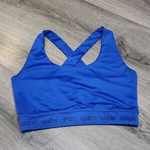 Guess Cobalt Blue Sports Bra